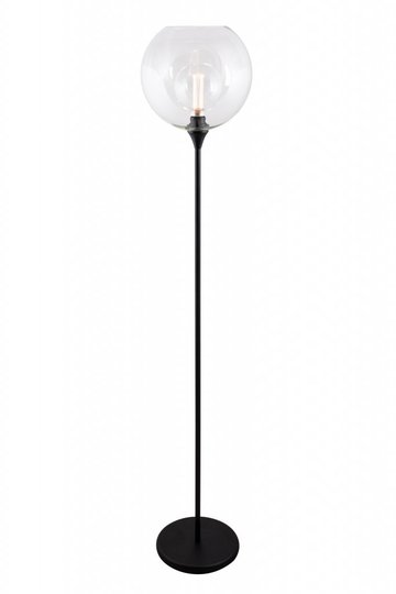 Bowl golvlampa (Svart)