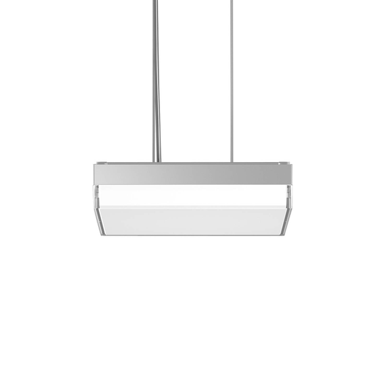 RZB Flat Slim+ P DALI 30 x 30 cm 22 W silver/glans