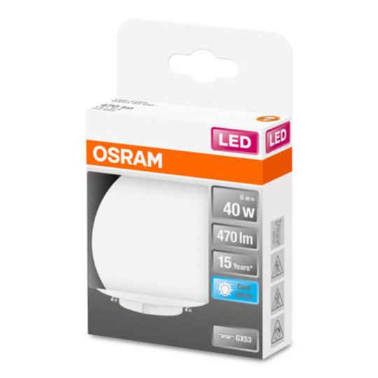 OSRAM Star Special LED-lampa GX53 6 W 4 000 K opal