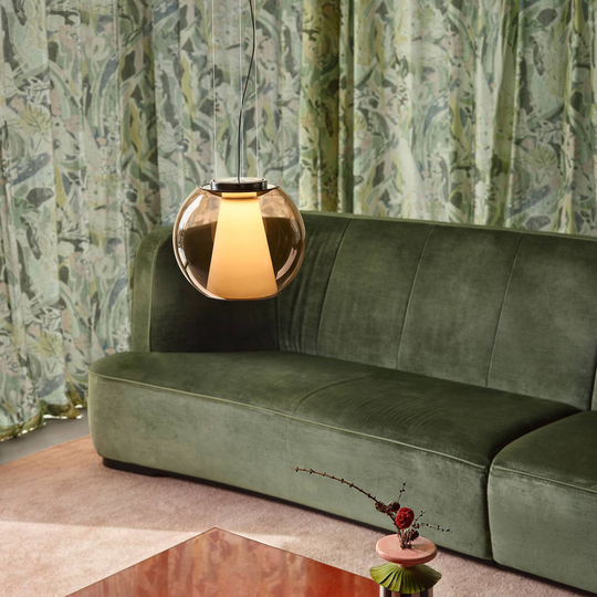 serien.lighting Draft S hänglampa 927 Triac brun