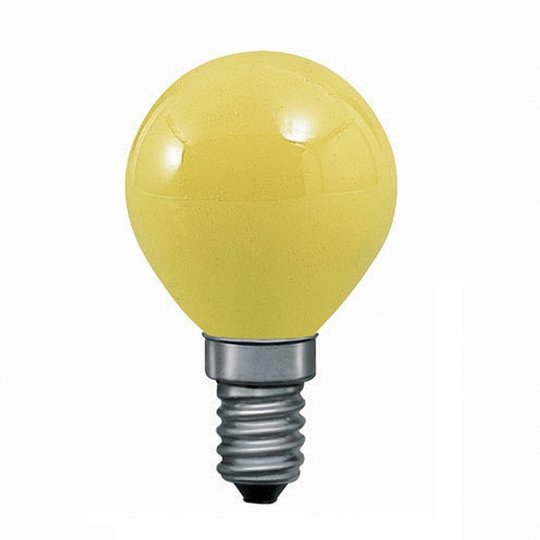 E14 25W Gul dropplampa för ljuskedja