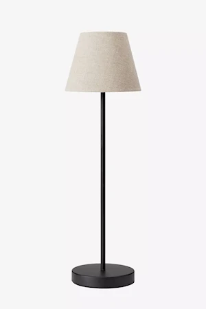 Cozy Bordslampa Svart/Beige