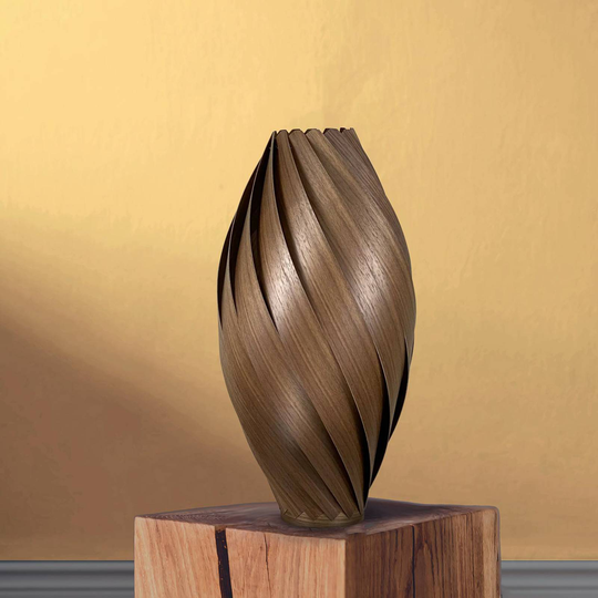Gofurnit Ardere bordslampa, nötträd, höjd 50 cm