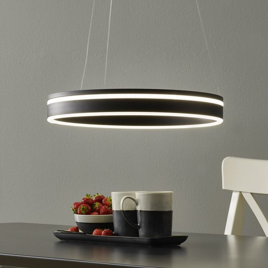 Paul Neuhaus Q-VITO LED-hänglampa 40 cm antracit