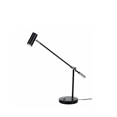 Cato Bordslampa Mattsvart LED Dimbar