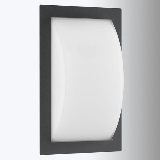 LED-utomhusvägglampa Ivett i grafit