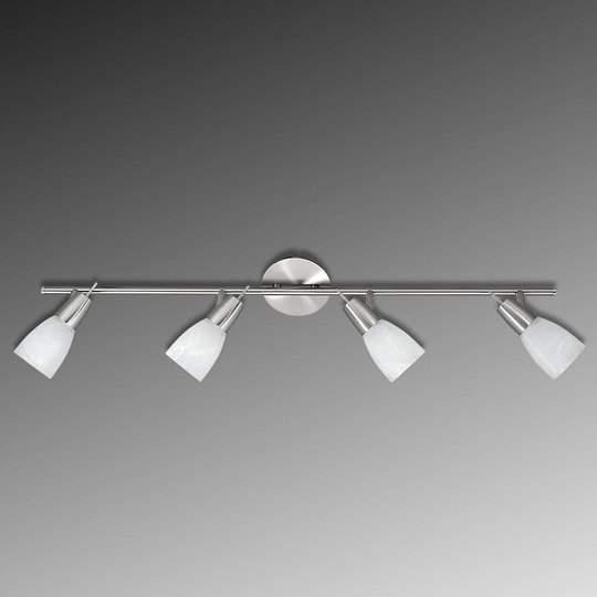 LED-taklampa Julia med marmorerade glas