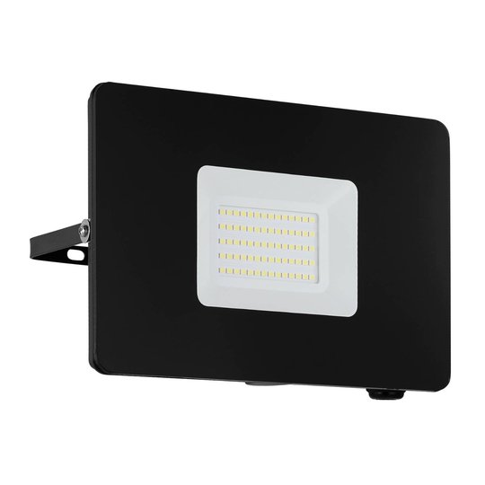 Utomhus LED-spot Faedo 3 i svart, 50 W