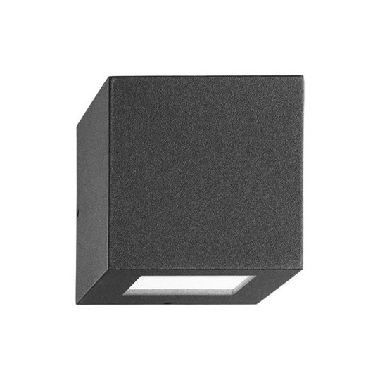 Effektfull utomhusvägglampa 700270 2W, antracit