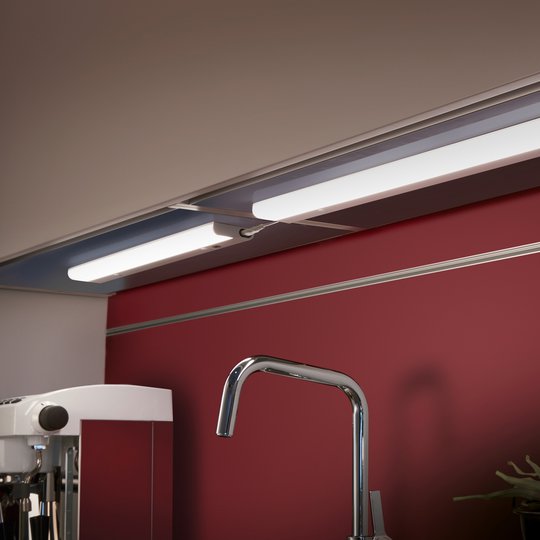 LED-bänklampa Simeo, 52 cm lång