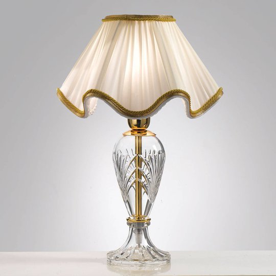 Vacker bordslampa Belle Epoque, 48 cm