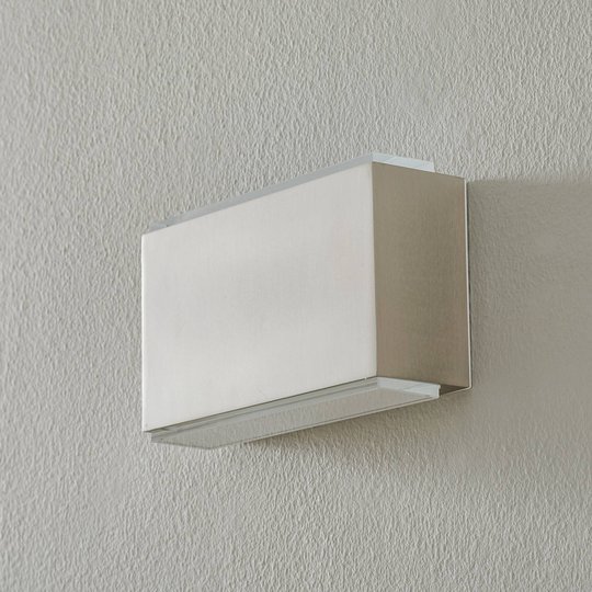 BEGA 50072 LED-vägglampa 3 000 K 18 cm stål