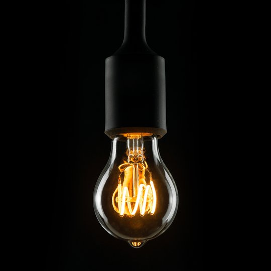 E14 4W 922 LED-lampa Curved Line