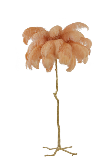 Feather golvlampa (Orange)