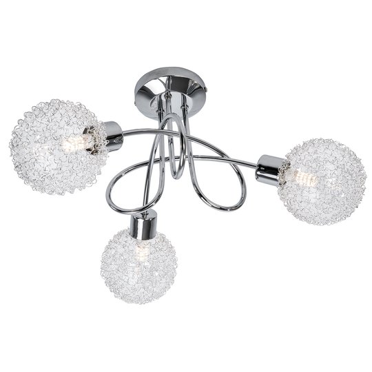 LED-taklampa Ryder, 3 lampor Ø 46 cm