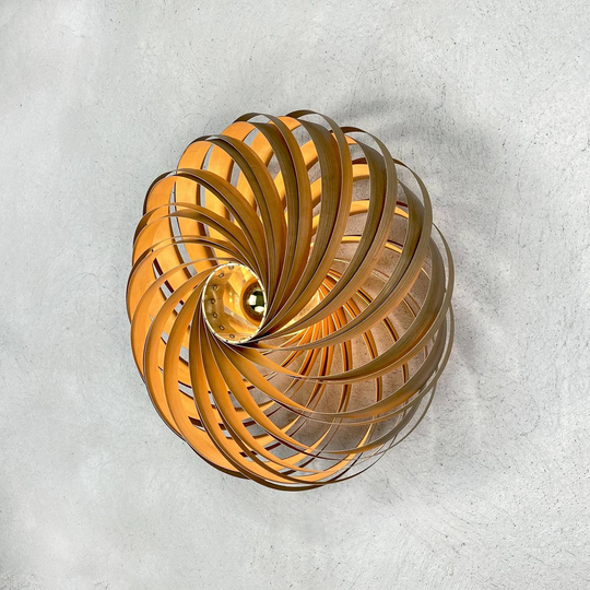 Gofurnit Veneria vägglampa, körsbärsträd, Ø 60 cm