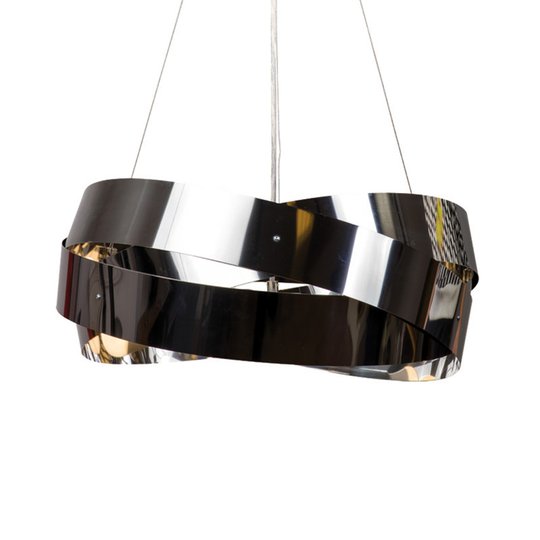 Hänglampa Tornado krom-nickel 50 cm