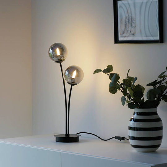 Paul Neuhaus Widow LED-bordslampa, 2 lampor