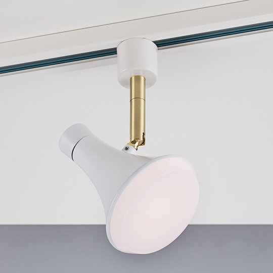 Modern LED-spotlight Sleeky till HV-skena Link