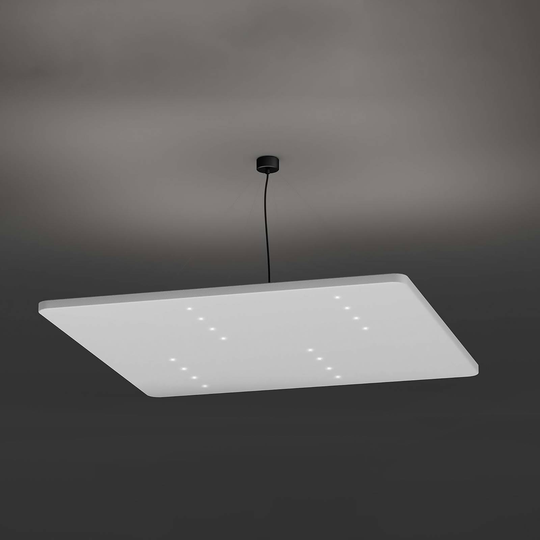 LEDWORKS Sono-LED Square 16 pendel 930 38° vit