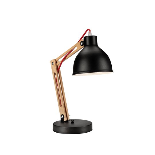 Bordslampa Skansen, justerbar, svart