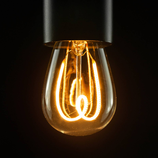 SEGULA LED-rustiklampa Mini E27 3.2W 2 200 K
