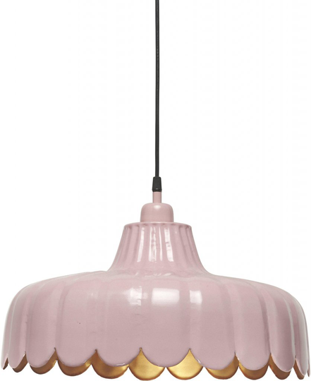 Wells taklampa (Rosa)