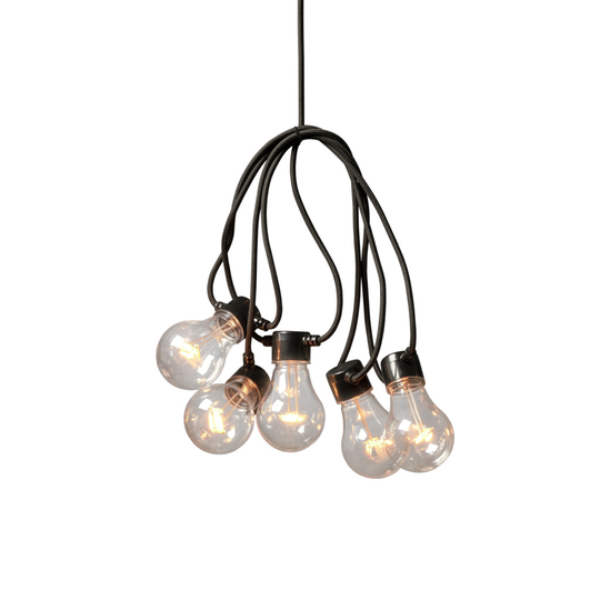 Slinga 10 amber LED (Svart)