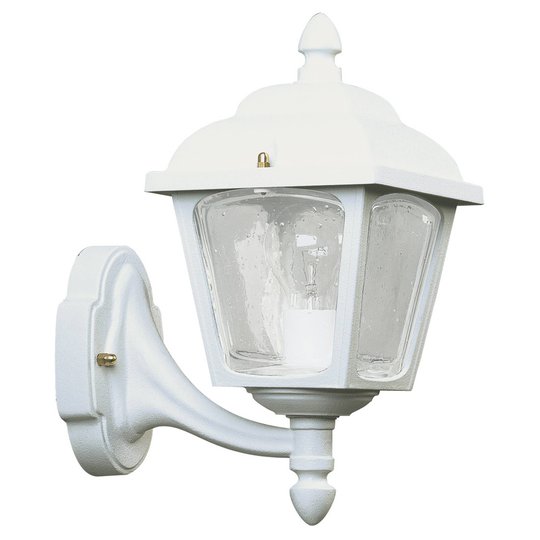 Utomhusvägglampa Landhaus 719 vit