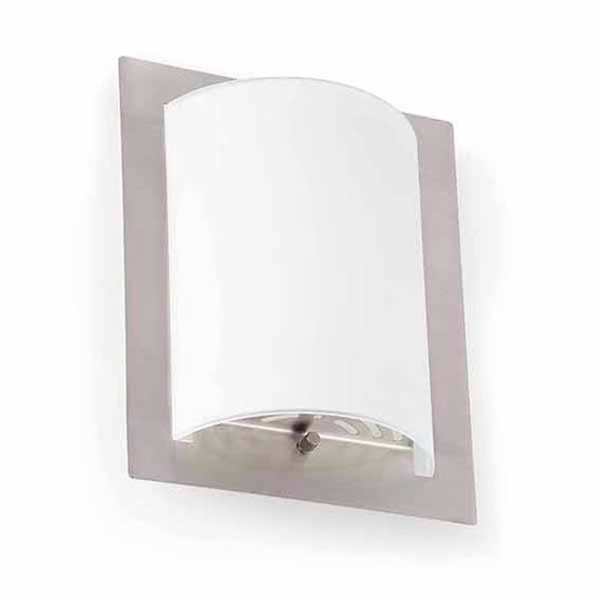 Elegant vägglampa DIULA-1, förnicklad, 20 cm