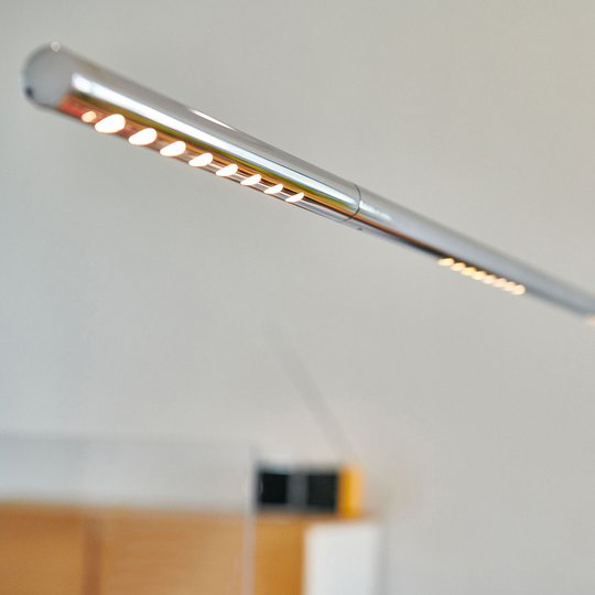 TECNOLUMEN LUM L hänglampa, 135 cm, krom