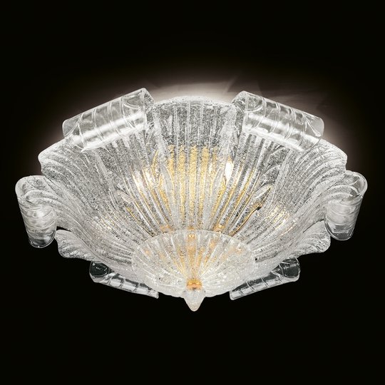 Taklampa Tartaruga av Murano-glas, 80 cm
