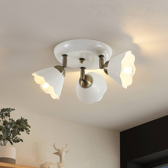 Lindby Veeti takspotlight, 3 lampor