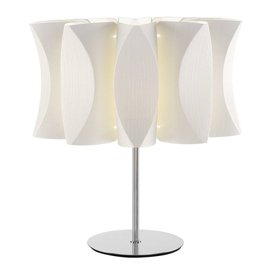 Bordslampa Lume Virus vit aska