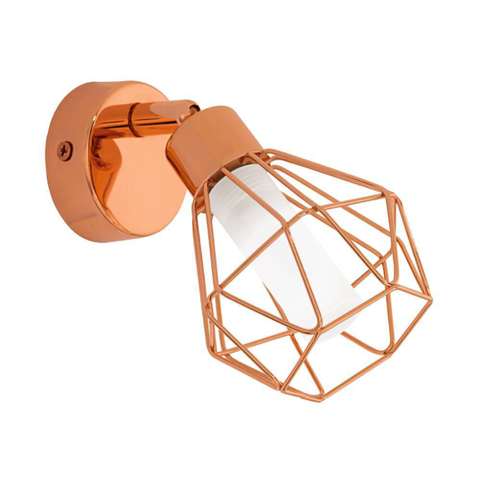 Zapata vägglampa (Koppar)