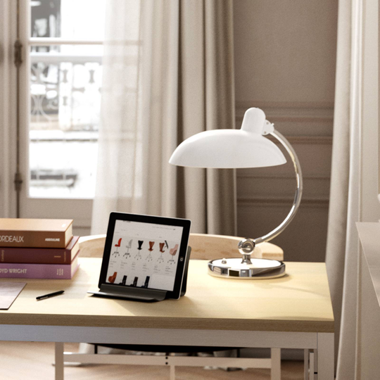 FRITZ HANSEN Kaiser Idell 6631-T Luxus glans vit