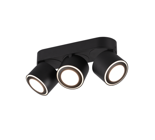 Taurus LED 3-spot (Svart)