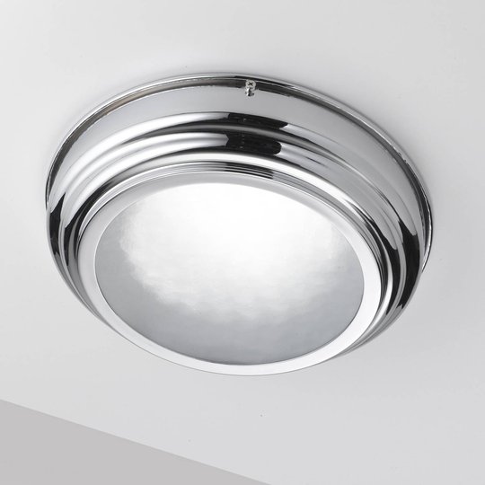 Scirocco - förkromad LED-taklampa