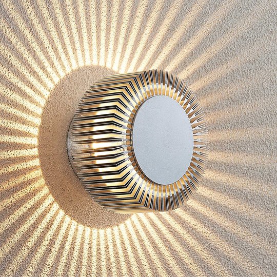 Lucande Keany LED-utomhusvägglampa
