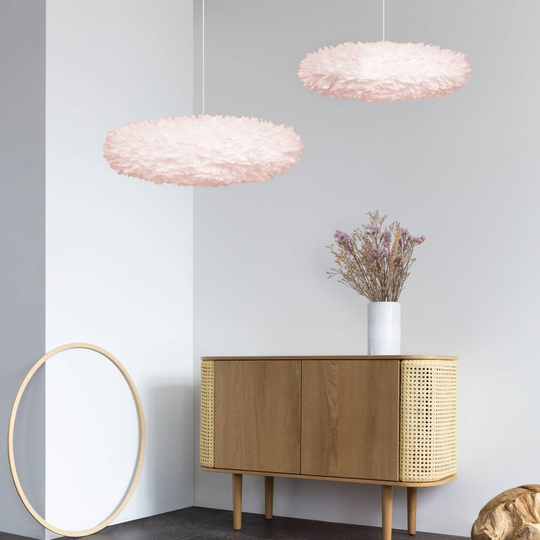 UMAGE Eos Esther Large hänglampa rosa/vit