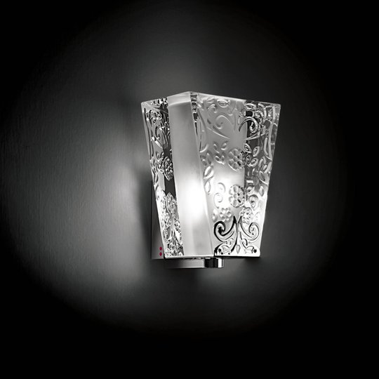 Fantastisk vägglampa VICKY, 1 ljuskälla