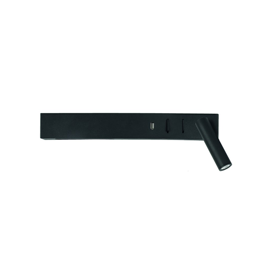 Vida vägglampa (Svart)