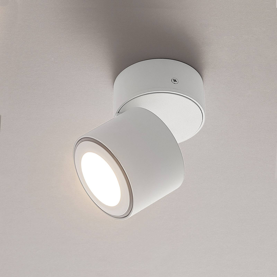 Lindby Lowie LED-spotlight, 2 lampor, vit