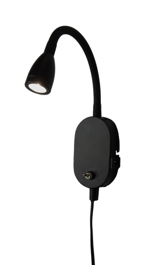Mols vägglampa (Svart)