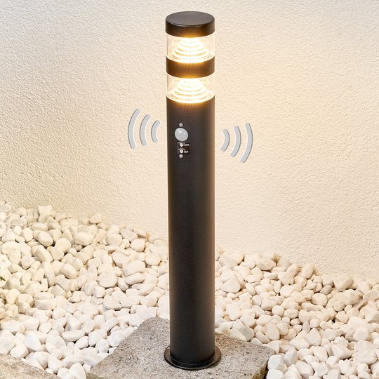 Modern rörelsesensor-LED-gatlykta Lanea