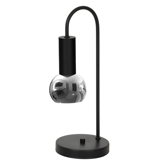 Bordslampa Flox svart/krom