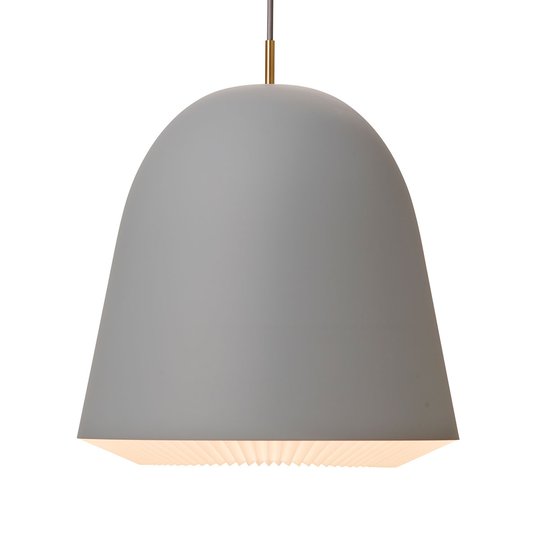 LE KLINT Caché - pendellampa, grå, 40 cm