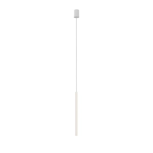 Hänglampa Laser, 1 lampa, vit, skärm 49 cm