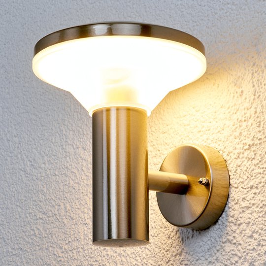 Yttervägglampa Jiyan, rostfri LED-tekniken