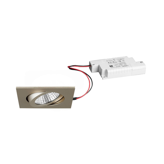 BRUMBERG inbyggnadsspot IP65 dimbar antikvit